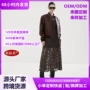 荔枝纹美式立领爆款皮夹克