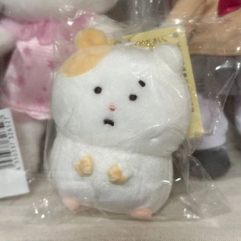 萌えリラックマsanx新品ハムスターかわいいストラップ10cm毛落ちしない超萌えネズミ人形プレゼント|undefined