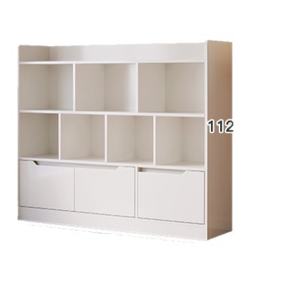Armario de almacenamiento para el hogar gabinete de almacenamiento de múltiples compartimentos simple sala de estar gabinete de exhibición contra la pared estantería simple estante multicapa