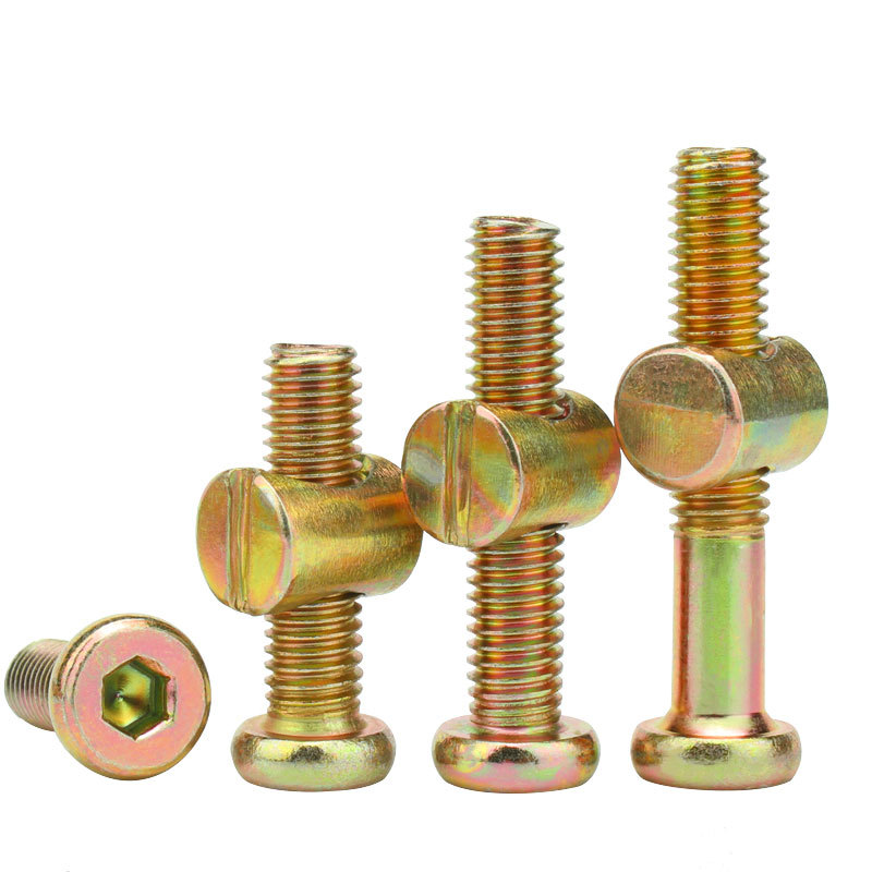 M6儿童床通用实木摇床高低床婴儿床螺丝配件十字安装螺钉套装长