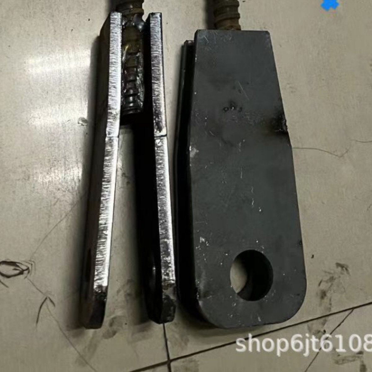 建筑后阔腿丝杠底座D15牙条*1000山型螺母模板20*800 拉杆