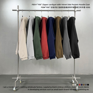 �ذ�430g�ﶬ����Ůͨ��YKK���8��ɫ�ӽq��ů�p��߅���_���l��