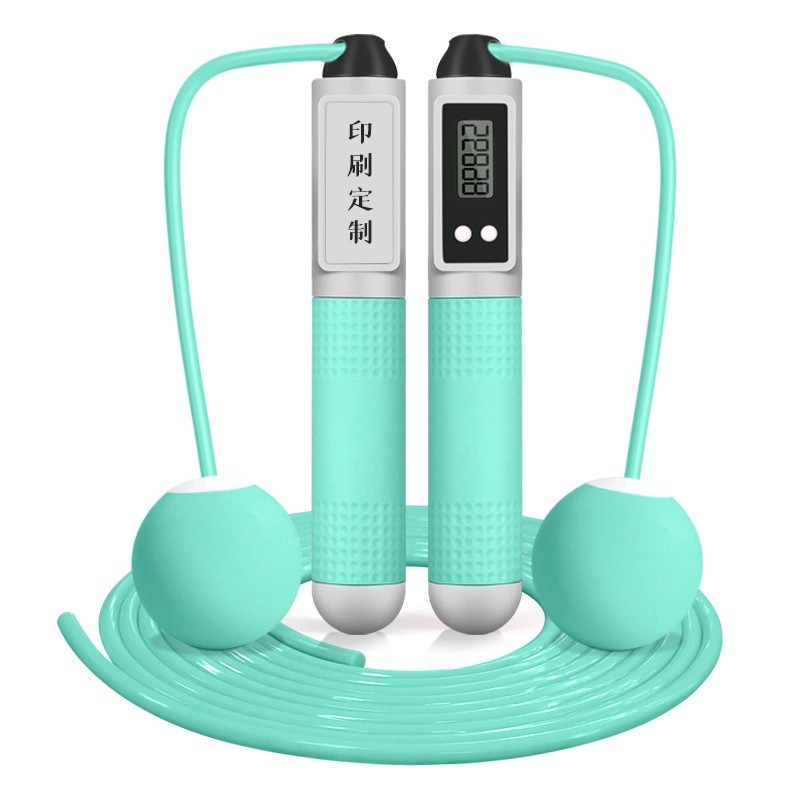 무선 카운트 녹색 긴 밧줄 보내기