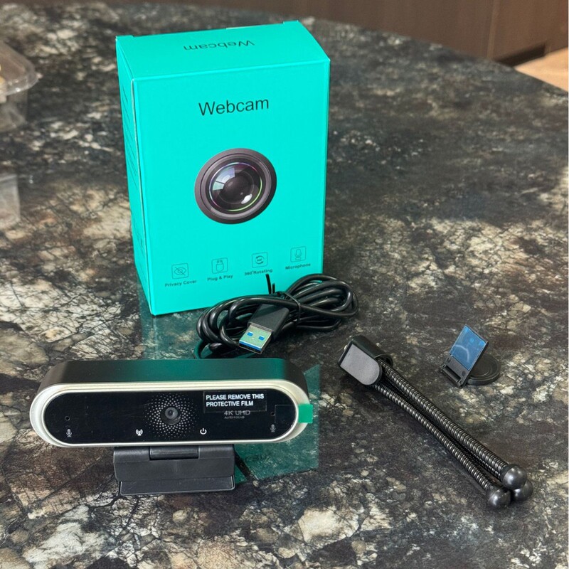 Cross-Border Hot Selling Portable External USB Computer Camera Remote Conference Video 4K High-Definition Video Camera Cross-Border Hot Selling Portable External USB Computer Camera Remote Conference Video 4K High-Definition Video Camera
