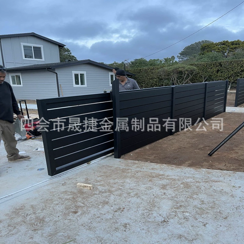 Shengjie Алюминиевые цинковые стальные ограждения Вилла забор железный забор Сельский двор забор Открытый алюминиевый сплав перила цветок