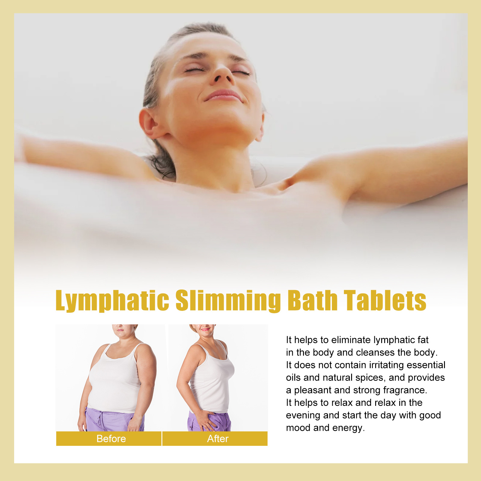 Jaysuing Shaping Bath Tablet Firms the Body Skin, Slimming, Repairs Lymphatic Swelling, and_voghion.com