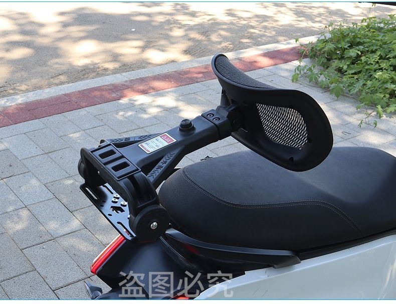 Folding backrest and retractable lumbar support for electric vehicles, suitable for Ninebot m3/m95c+/m85c/m80c/mk2/100/95