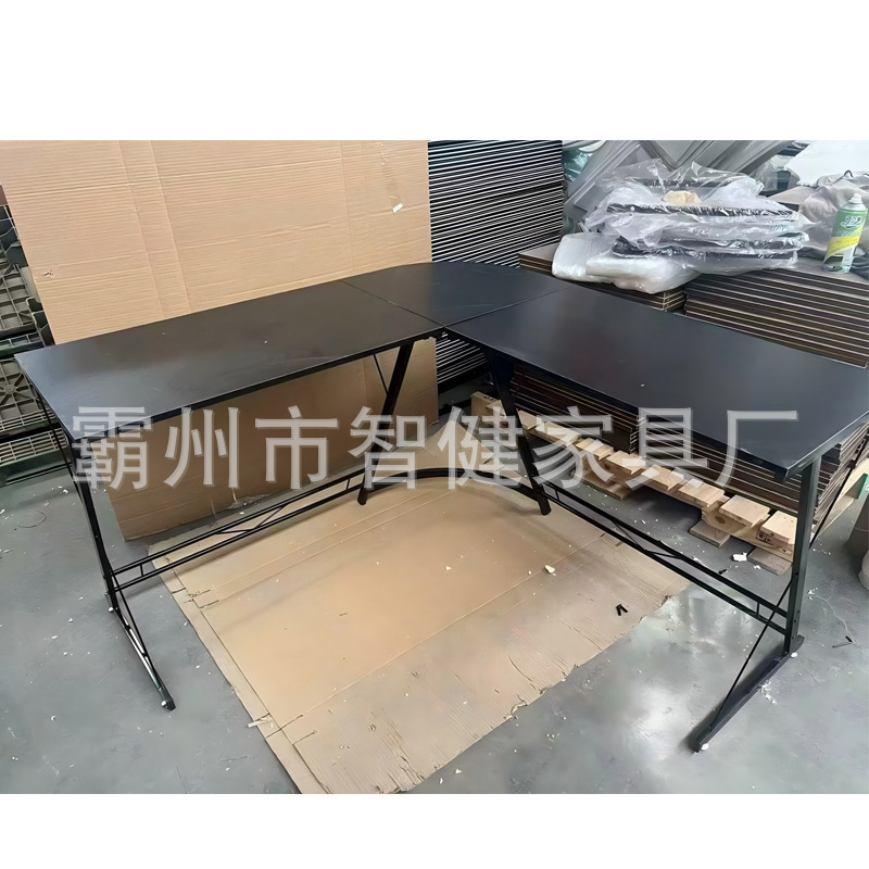 Cross-Border Computer Desk, Steel Simple Desktop Home Gaming Desk, Home Work Desk, Study Room Office Gaming Desk