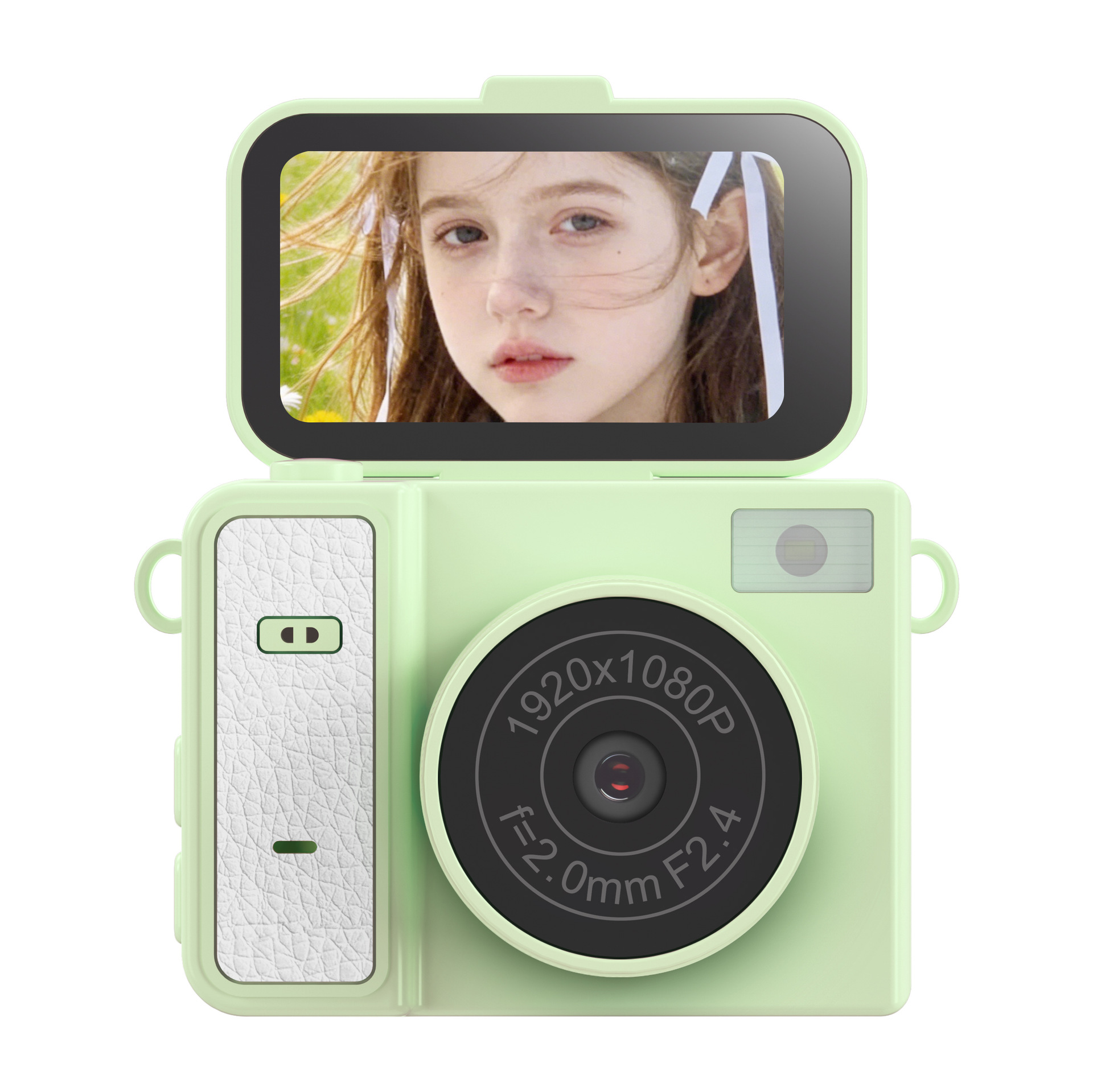 Cámara digital de alta definición con pantalla giratoria de alto píxel mini cámara pequeña CCD retro mini cámara digital pequeña image 11