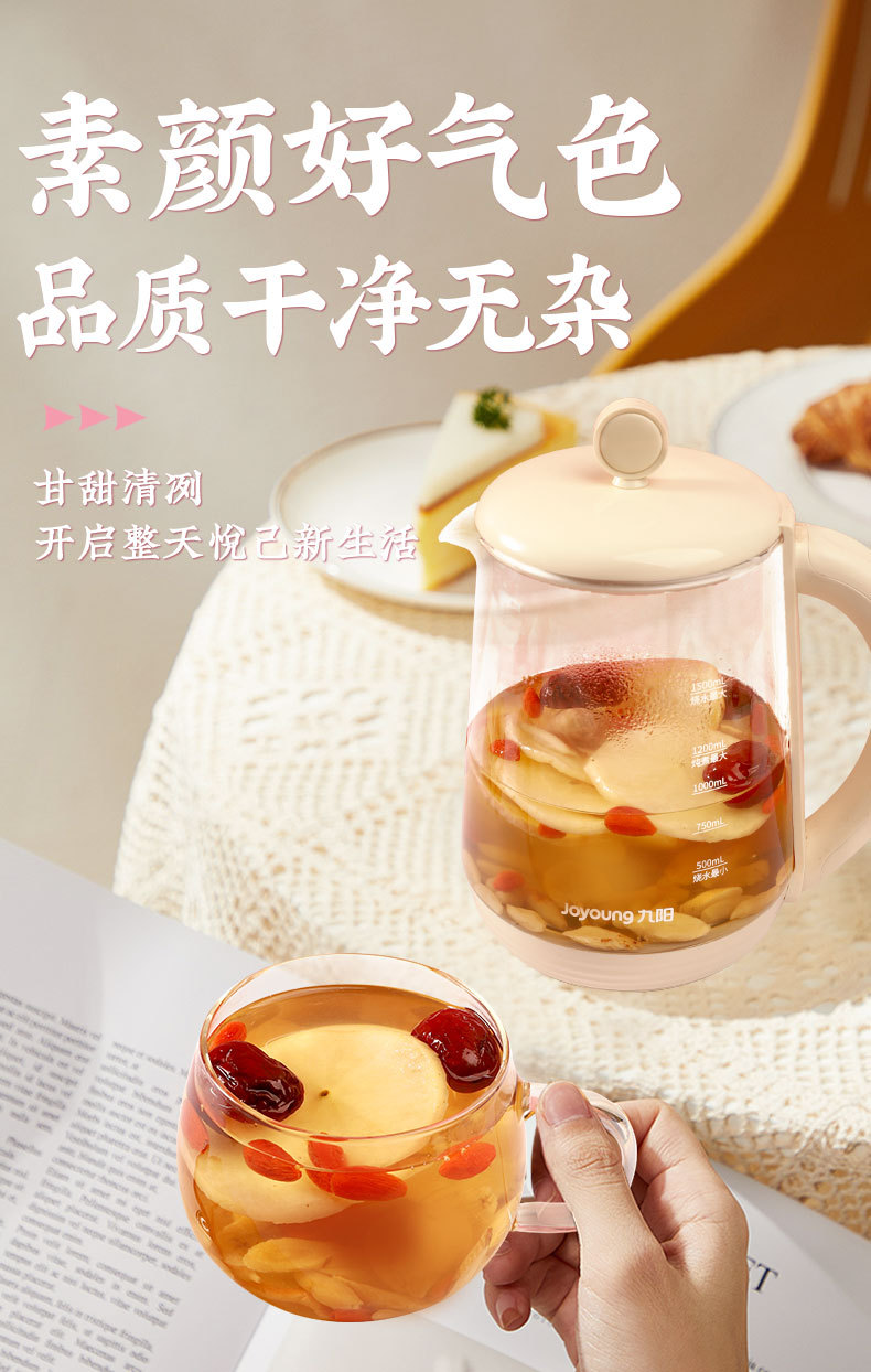 Apple Astragalus Tea with Goji Red Date Ophiopogon 10g x 10 Bags Hot Brew Herbal Wellness Tea key features