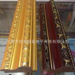 Manufacturers provide solid wood hanging mirror line photo frame line mounting material decorative strip specifications full price excellent