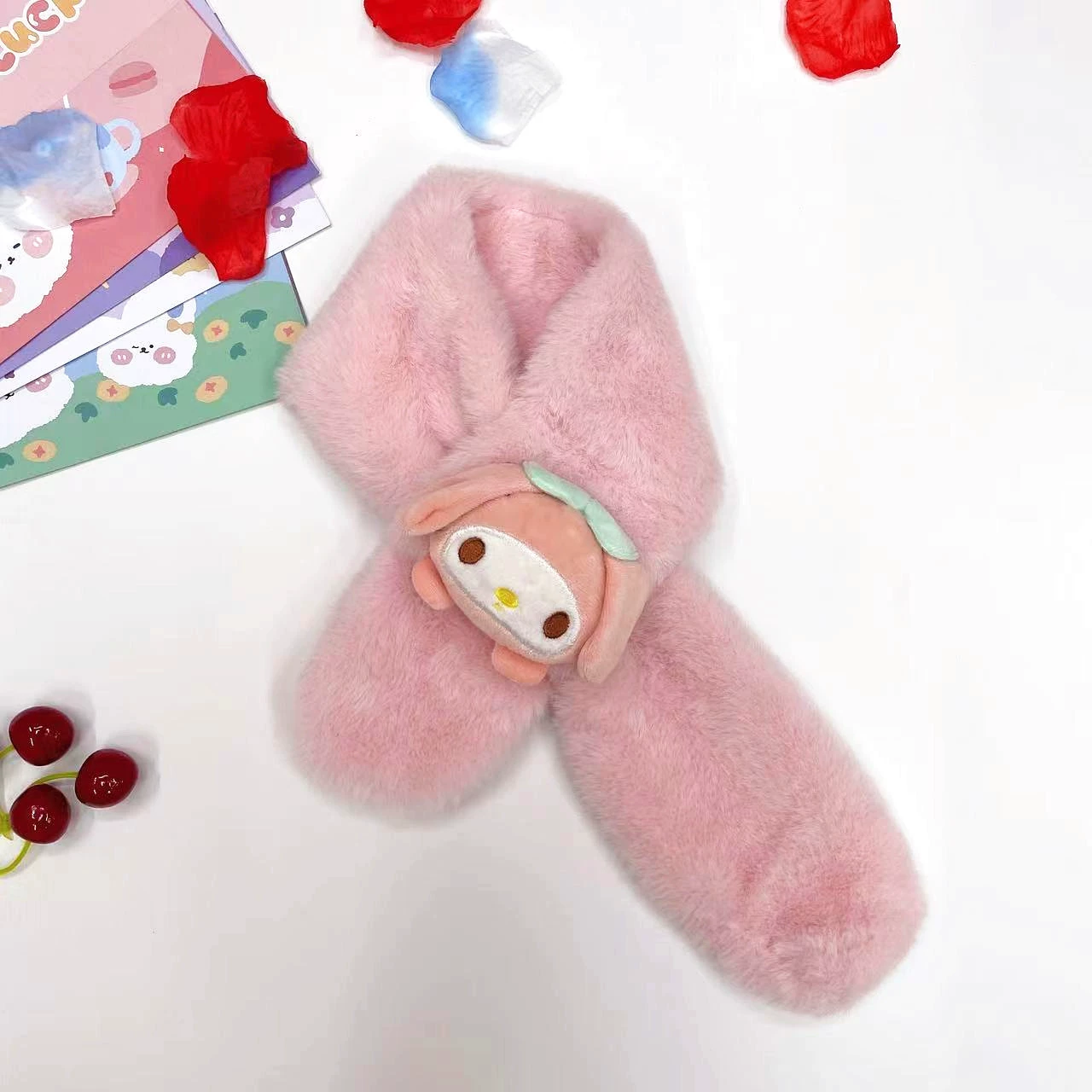 Sanrio, кукла из японского мультфильма, детский теплый шарф, мягкая игрушка, 8 дюймов, оптовая продажа