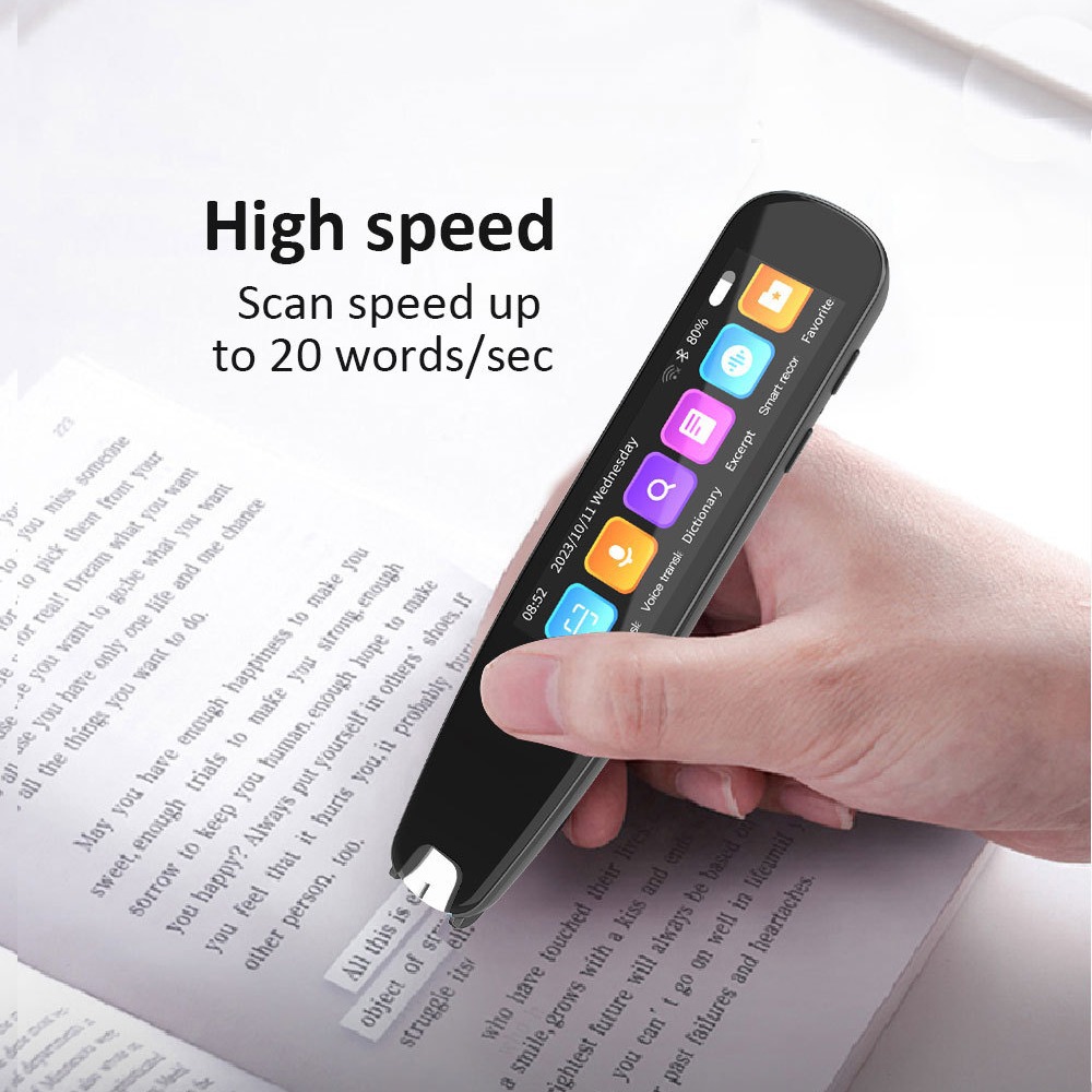 Lápiz Escáner Traductor de Diccionario S6PRO de 60 Países con Escaneo y Wi-Fi para Aprendizaje de Idiomas image 3