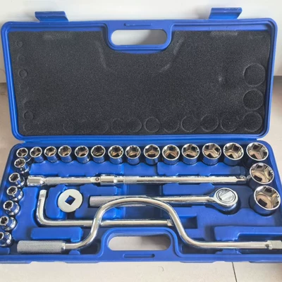 Mühərrik tənzimləmə alətləri Steel 28-Piece Combination Socket Set