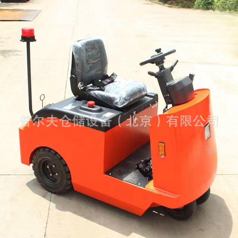 6吨座驾式全电动牵引车头工厂场内电瓶小拖车转运拉货拖头挂车