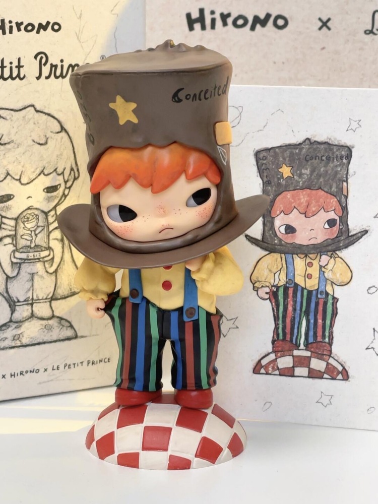 POPMART Hirono Ono Little Prince Serie de marca compartida Caja ciega de mano Decoración de juguetes de moda