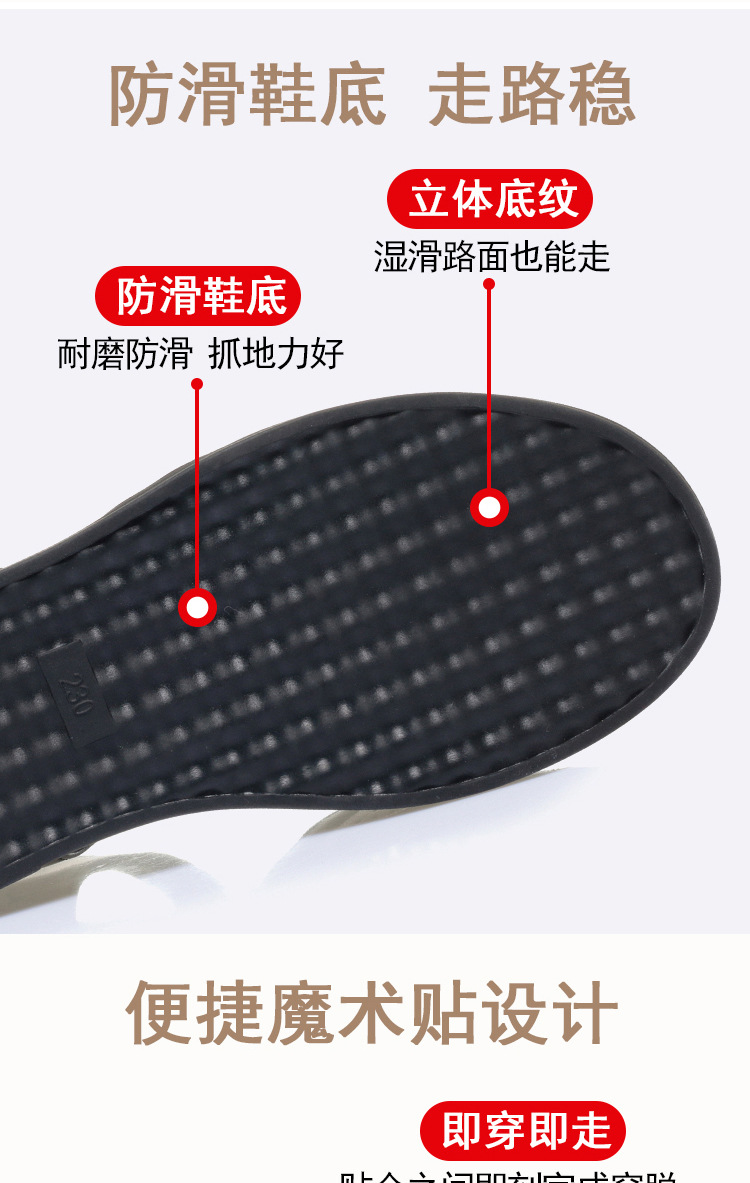 Sandal nữ da thật đế bệt hở mũi phong cách đơn giản — màu đen chi tiết 7
