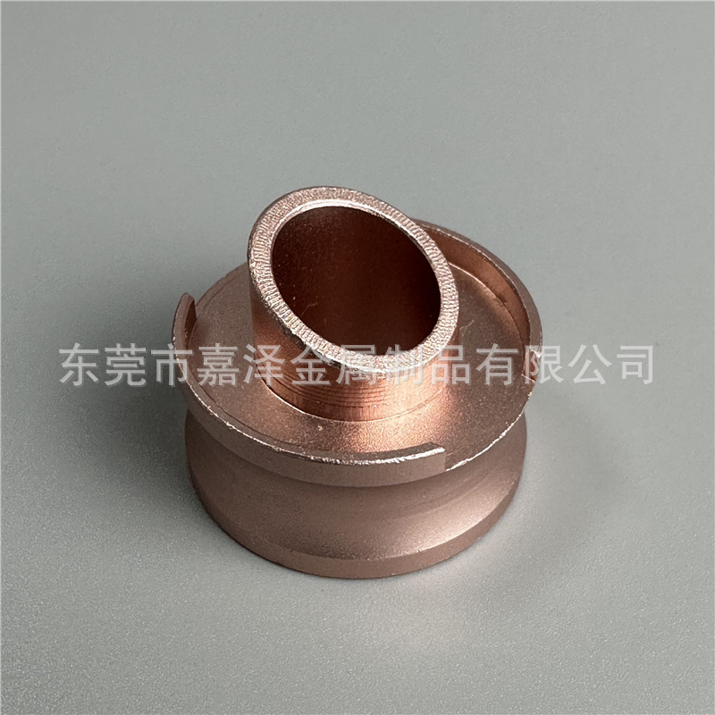 供应CNC加工钢棒铝棒 6061铝口红件  机械固定铝管套筒模型