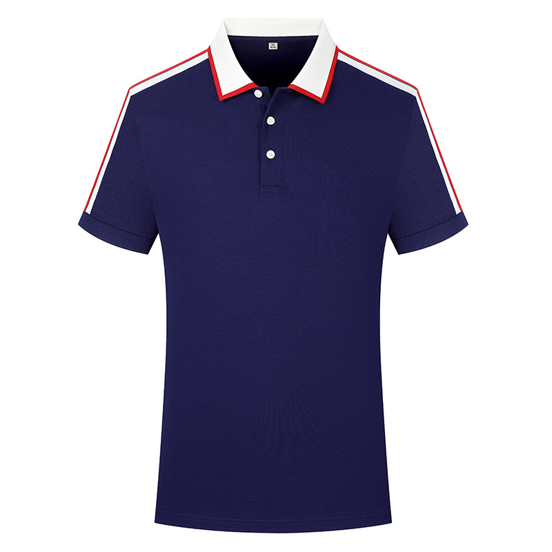 Camisas de polo de algodón suave antiarrugas de alta gama personalizadas ropa de trabajo capacitación corporativa reunión de capacitación cultural bordado personalizado