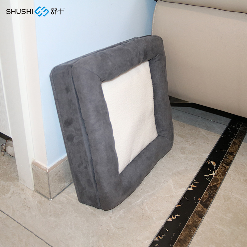 Nido para gatos Junhao para verano y todas las estaciones, estilo nórdico, hogar para mascotas, cama casa semicerrada plegable, suministros para gatos