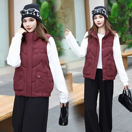 棉衣;羽绒服;女式马甲