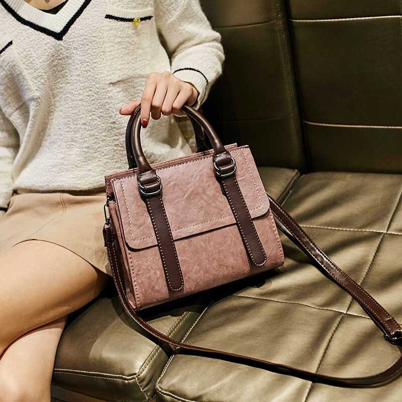 Women's Bag Handbag Fashion Contrasting Color 2024 New Crossbody Large Capacity Retro Trendy Temperament Wholesale Bag