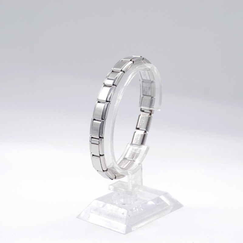 Stainless Steel Bracelet Italian Modular Bracelet Module Link DIY Detachable Decoration Jewelry Chain Stainless Steel Bracelet Italian Modular Bracelet Module Link DIY Detachable Decoration Jewelry Chain
