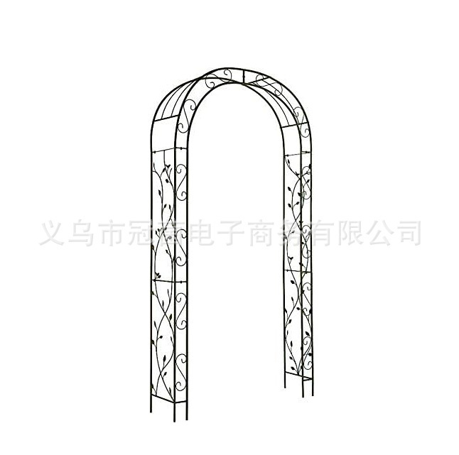 European-Style Wrought Iron Garden Arch for Home Use, Suitable for Opening Ceremonies, Garden Villa, American-Style Climbing Frame