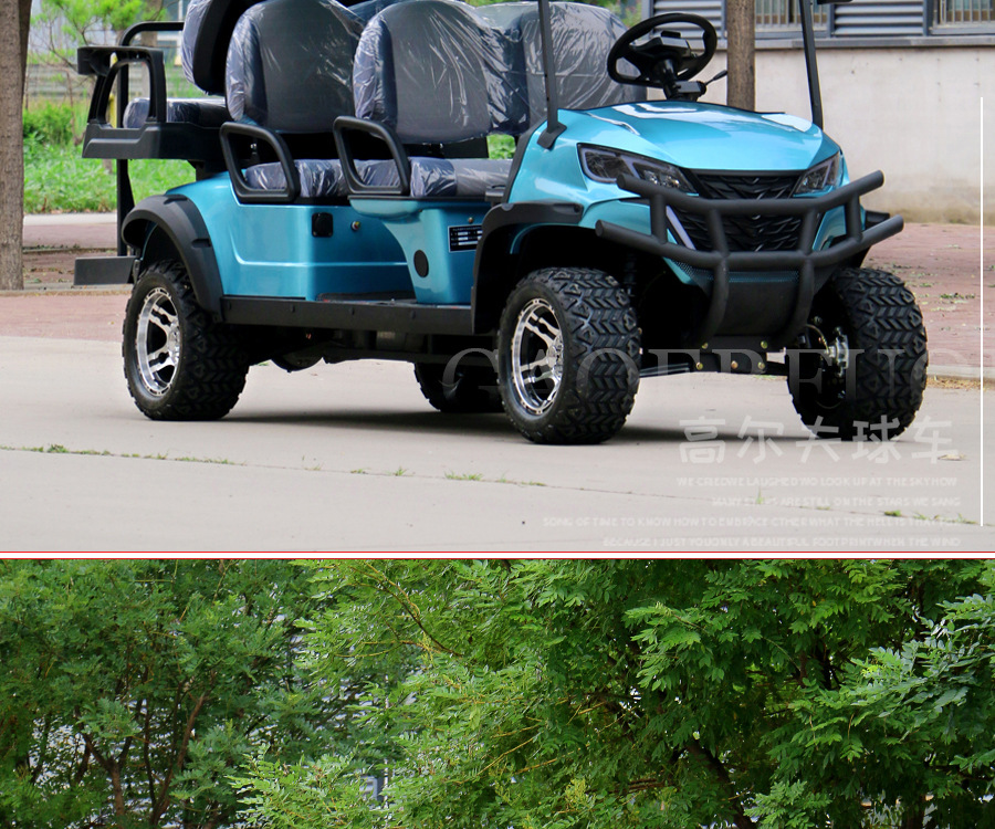 Electric Golf Cart for Hotels and Guesthouses, Shuttle Bus, Export 8-Seater Electric Golf Cart