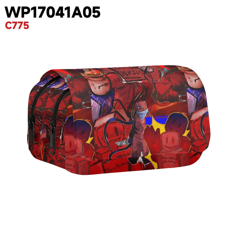 3D新品跨境游戏 Roblox Forsaken Gubby 双层翻盖笔袋儿童文具|undefined