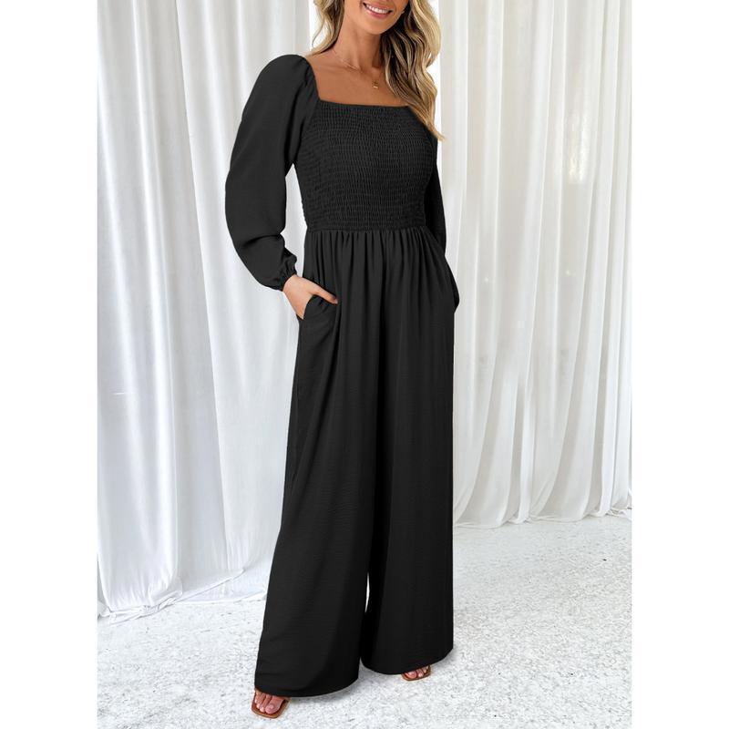 款Women's Casual Loose Overalls Jumpsuits One Piece Long|undefined