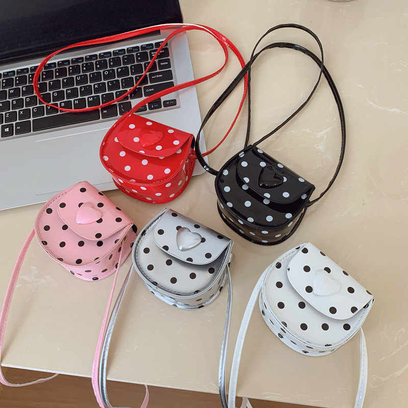 Bolsa de hombro coreana para niñas, onda de aire, dulce cariño, mochila para bebés, nuevo mini bolso de cambio infantil