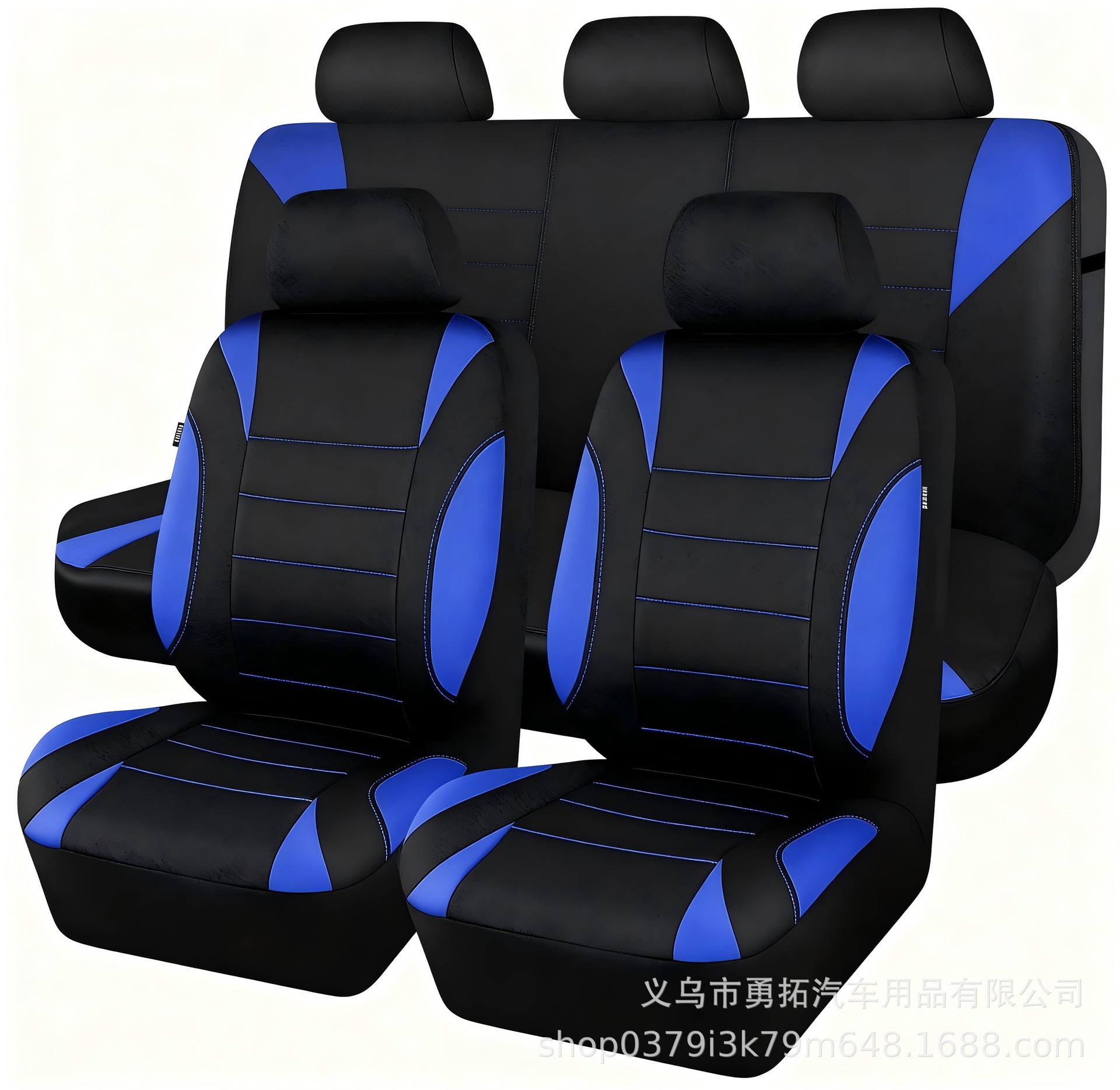 Cross-Border Hot-Selling Elastic Single-Thread Crescent Fabric Universal Car Seat Cover Amazon Temu Meike Duo Europe and America