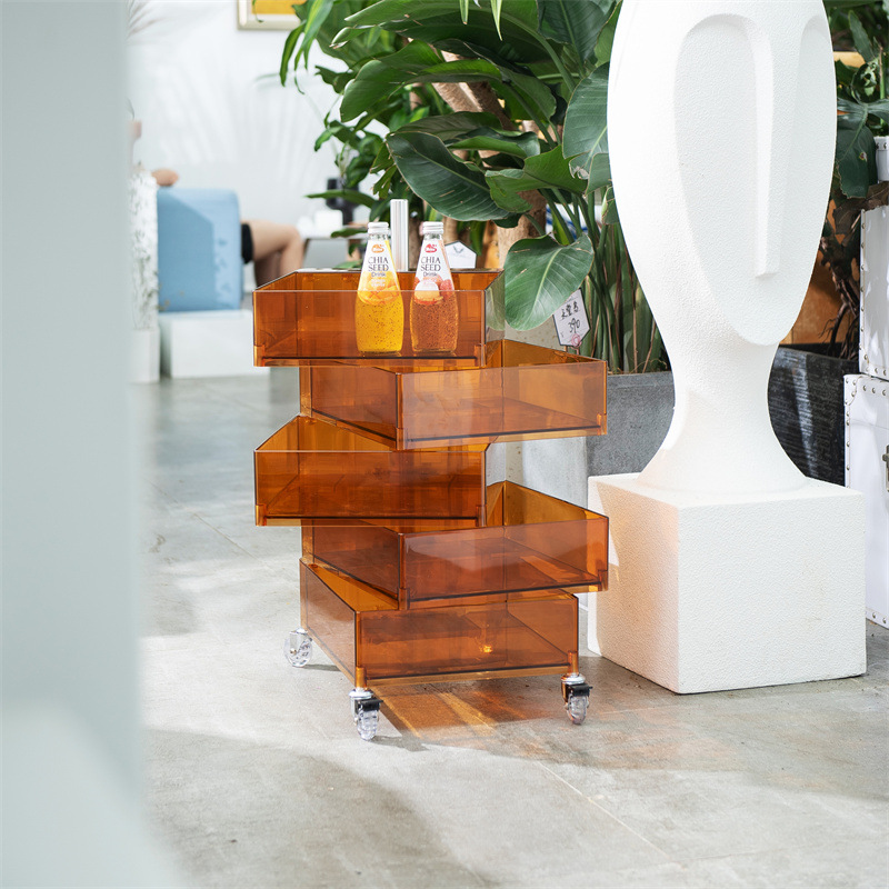 回転収納キャビネット移動可能ベッドサイドキャビネットinsサイドキャビネットシンプル北欧ロッカーネット赤化粧品収納キャビネット