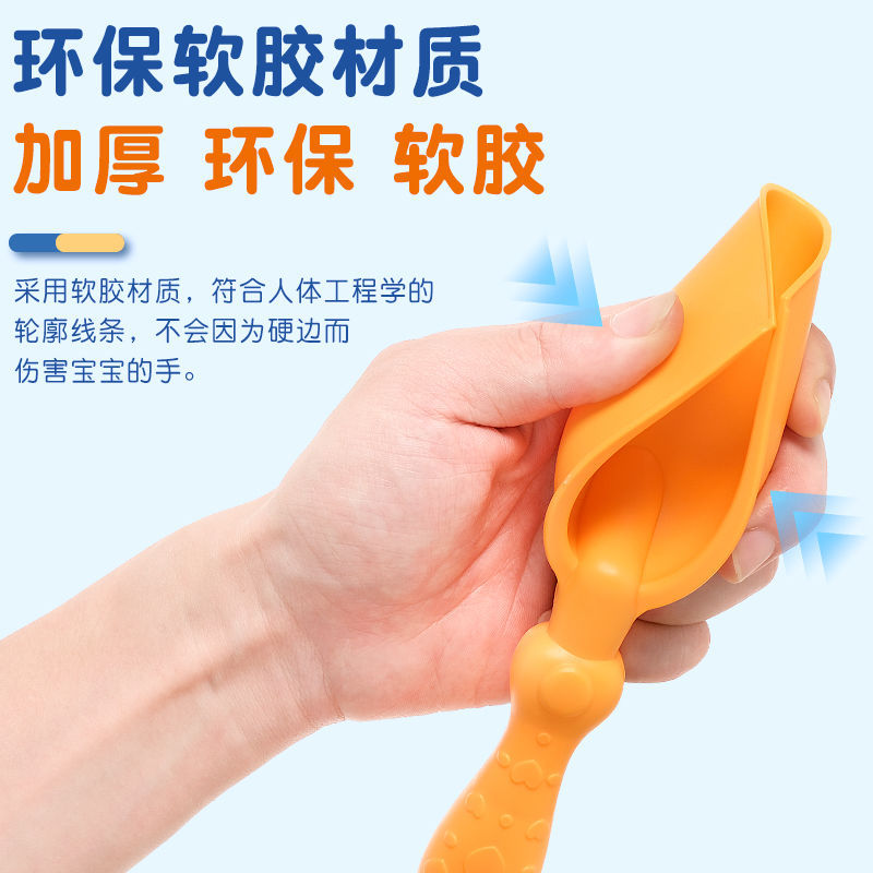 어린이용 해변 장난감, 내구성, 무독성, 무취, 친환경, 부드러운 고무 해변 장난감 세트, 남아 여아 모래놀이 도구