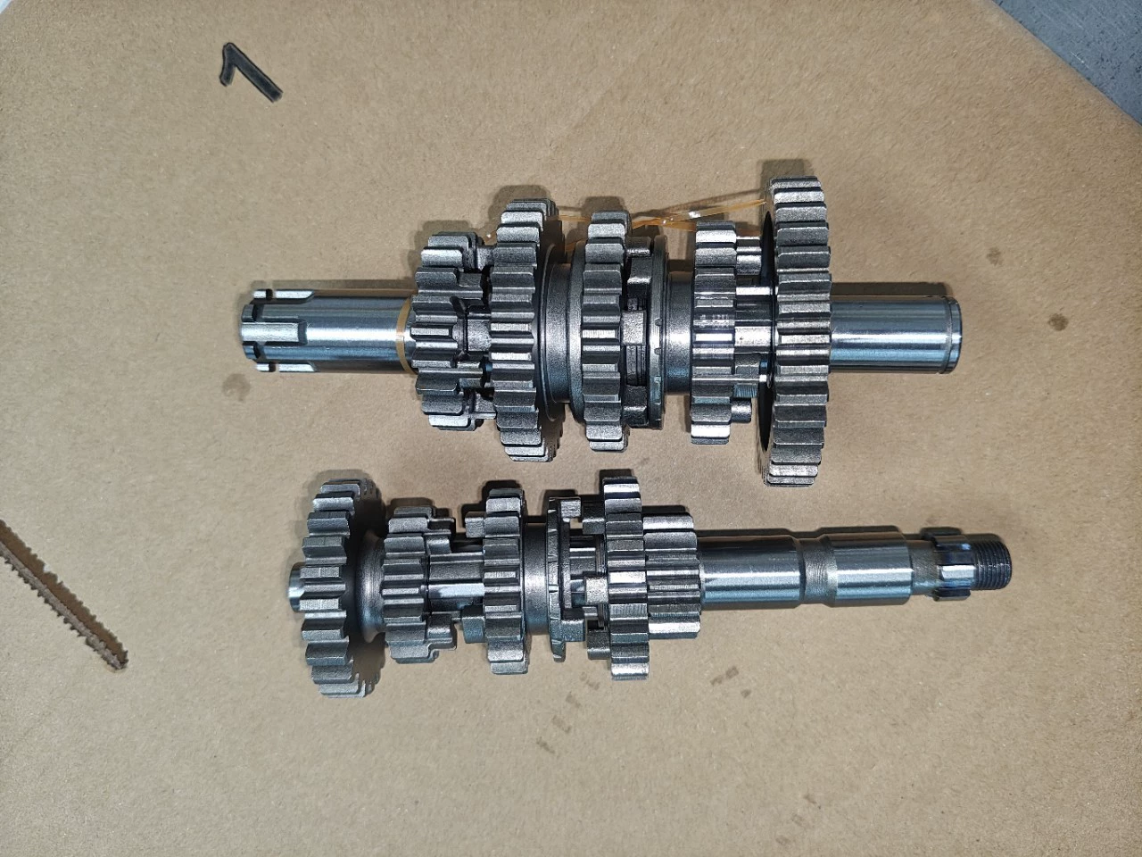 Мотоцикл JYM125 YBR125 XTZ125 Небесный меч Небесная алебарда вторичные звеньевые валы приводной вал и вторичные валы в сборке