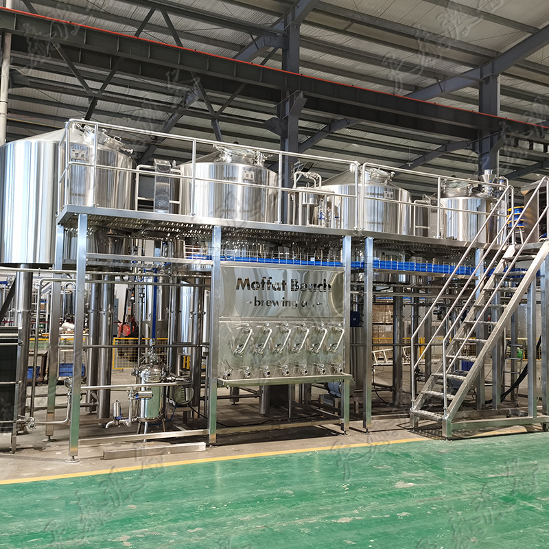 新建精酿啤酒厂生产线 2吨精酿啤酒设备 不锈钢啤酒罐 发酵罐