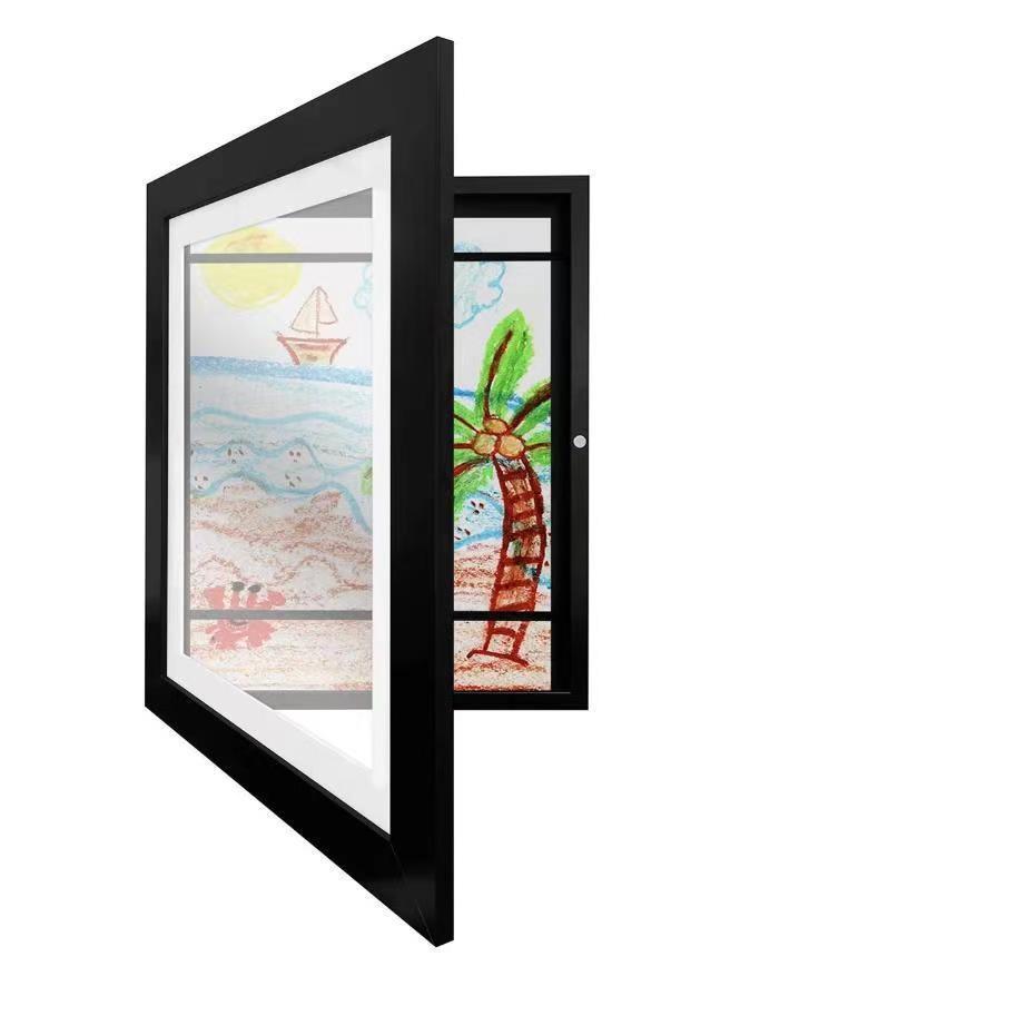 Marco magnético de pared creativo DIY para niños