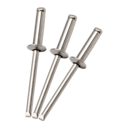 Aozhan GB12618.4 all-steel open flat round head blind rivets 304 stainless steel 3.2/4.8/6.4