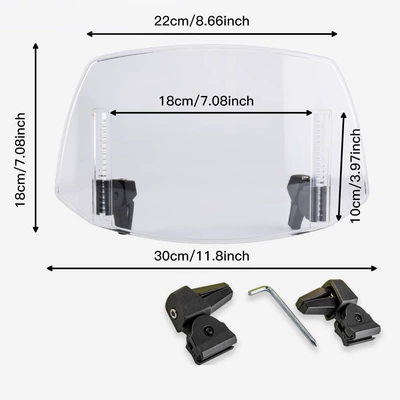 for Honda Haojue Suzuki – Motorcycle front windshield