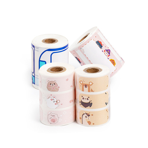 phomemo M110 barcode printing paper self-adhesive name jewelry label paper three-proof thermal label printing paper