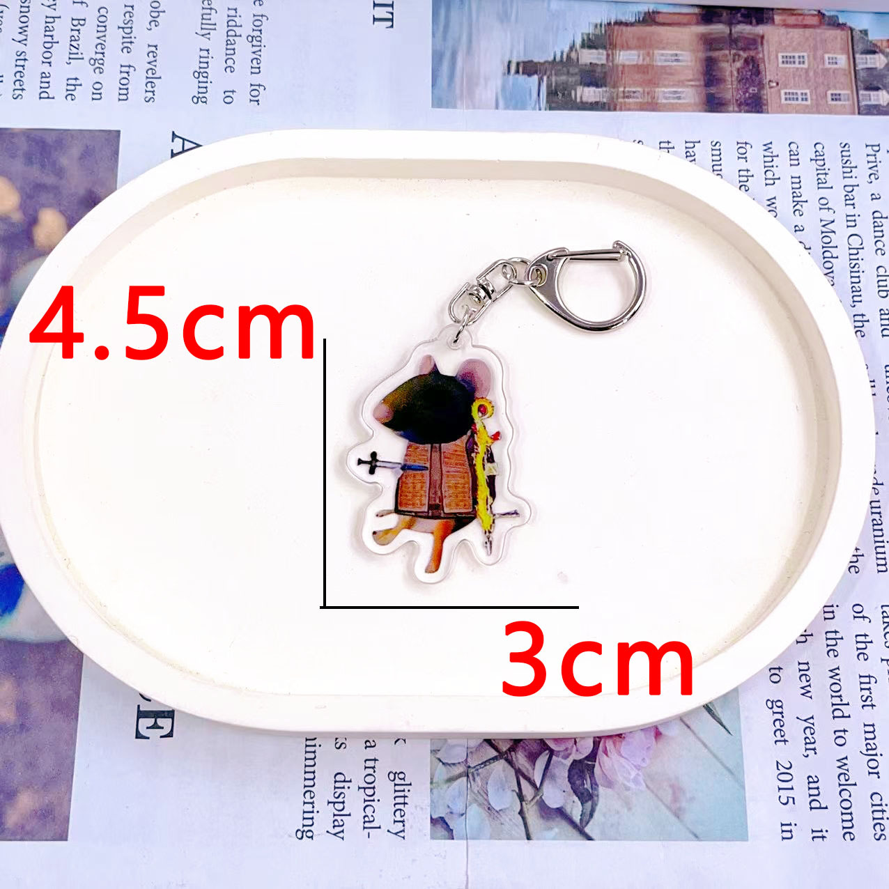 Rat man three (pendant)