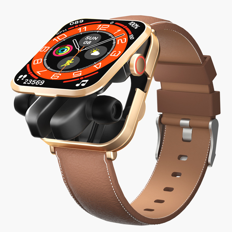 New TWS headset 2-in-1 QS90 Bluetooth phone charging warehouse Sports Health sleep monitoring smart watch