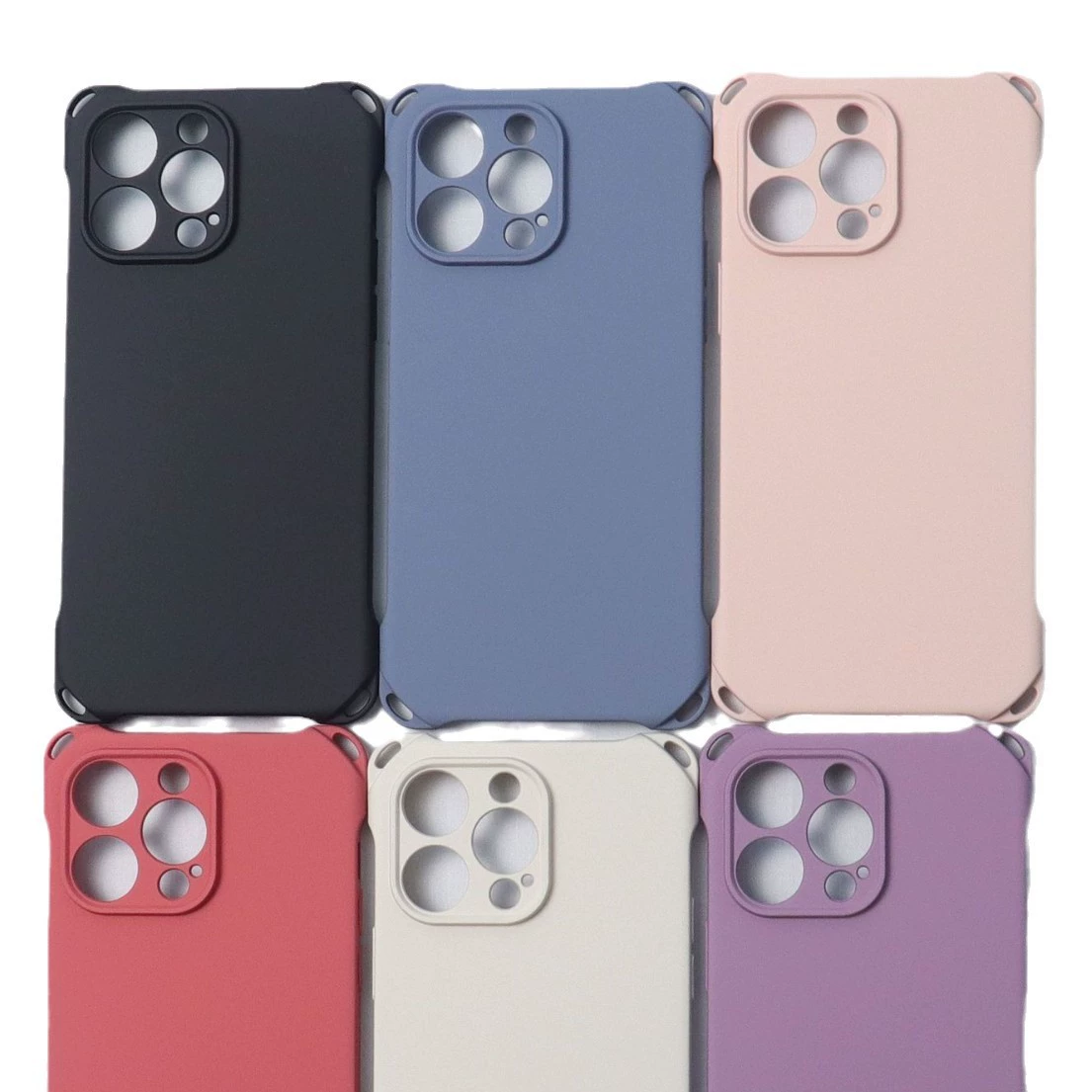 Apple, силиконовые защитные уголки, iPhone 17, чехол для телефона, совместимый защитный чехол, защита от падения, 17 Pro Max