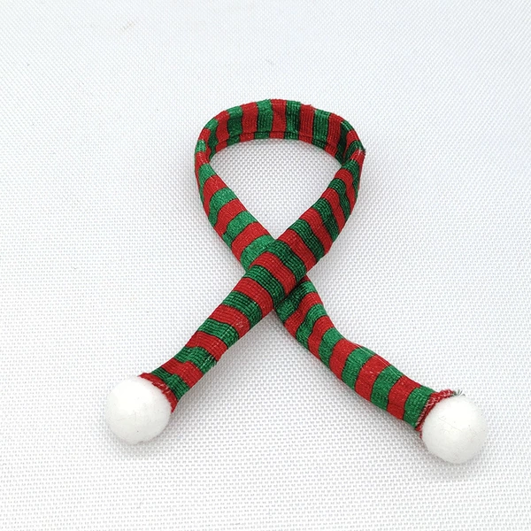 23*1.5 red and green scarf