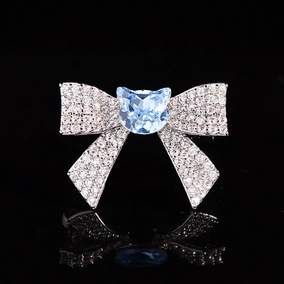 a Unique Brooch Accessory, Yaxa sancaqları - blue-xr17043