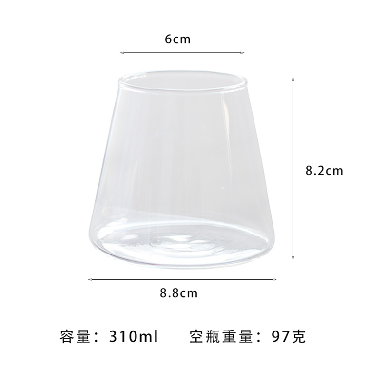 香薰蜡烛玻璃杯容器蒙古包香氛晶石扩香容器香薰蜡烛台座摆件|undefined