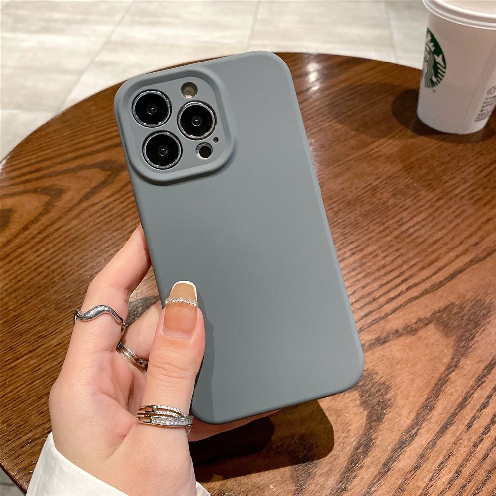 Graphite màu xám Silicone màu trơn