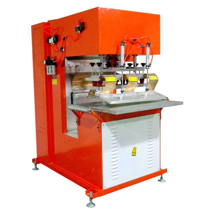 PVC rain cloth high frequency heat bonding splicing equipment high frequency hot pressing equipment high frequency tarpaulin machine in stock supply