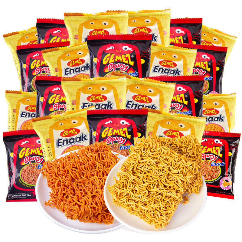 Indonesian Gemezenaak Chicken Flavor Crispy Noodles Snack Pack Internet Famous Snack Indonesian Gemezenaak Chicken Flavor Crispy Noodles Snack Pack Internet Famous Snack